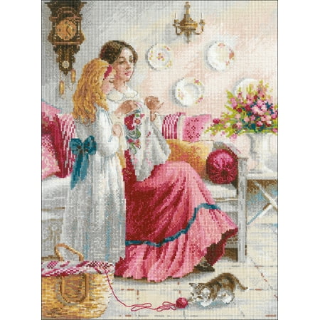 RIOLIS Counted Cross Stitch Kit 11.75/"X15.75/"-Stitching Lessons 14 Count